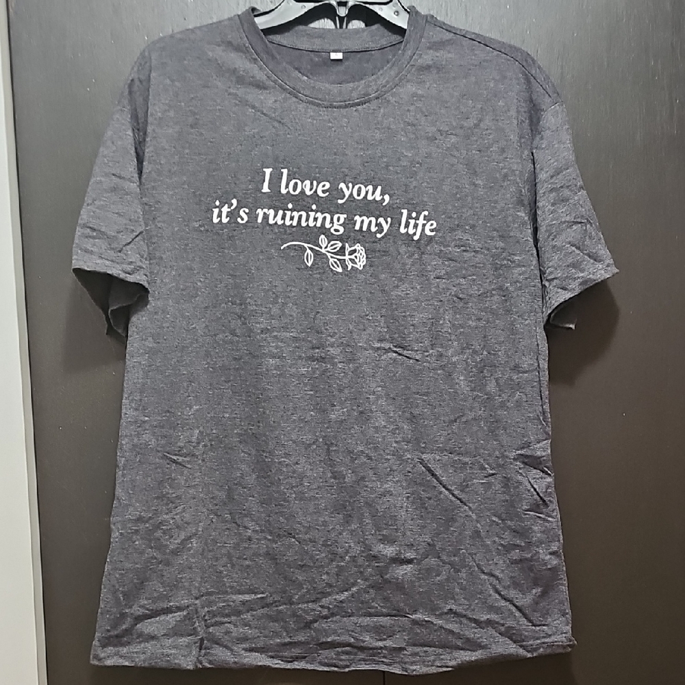 Gray Graphic T-Shirt